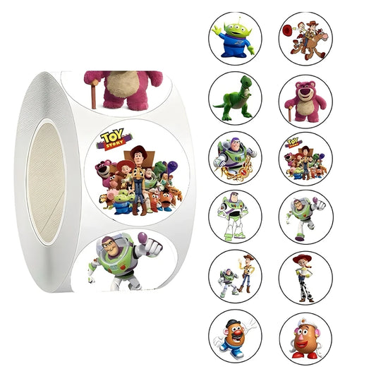 Toy Story Aufkleber – 500-teilige Multi-Charakter-Wurf