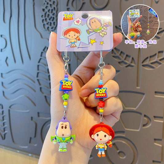 Buzz Lightyear und Jessie Schlüsselanhänger – Toy Story Perlenduo