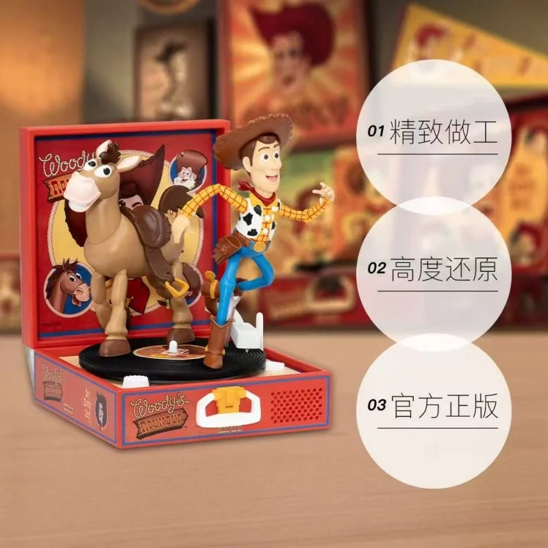 Woody and Pile Haarfiguur - D-Stage 181 Platenspeler