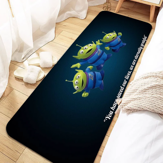 Alien Rug – Realistisches Trio Zitaterkennung