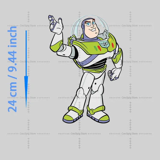 Buzz Lightyear Patch – Auf dem Weg ins Unendliche und darüber hinaus