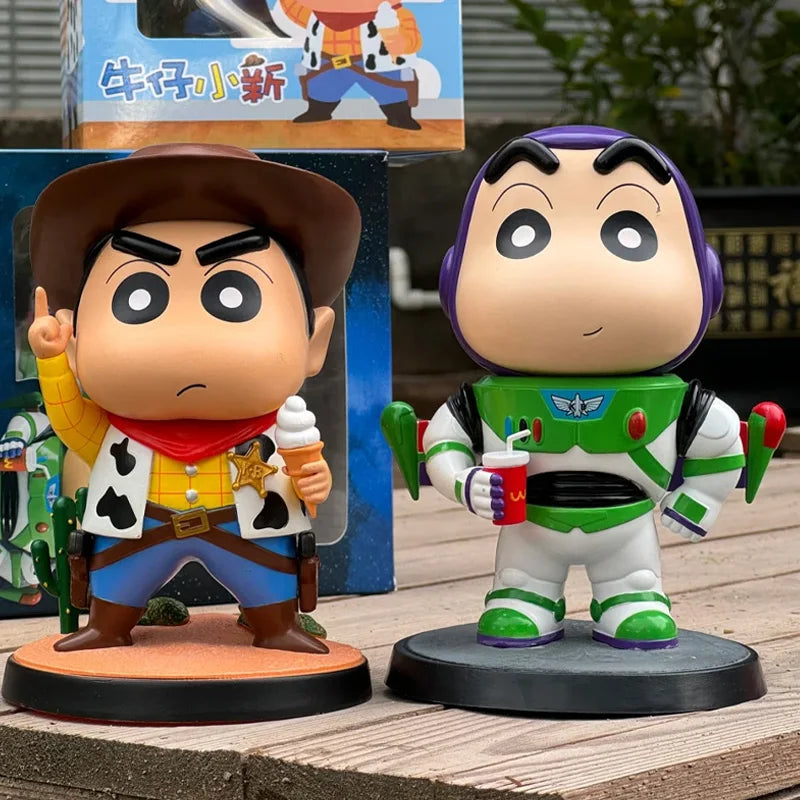 Woody Figurine - Shin Chan Cosplay Ice Cowboy Hat