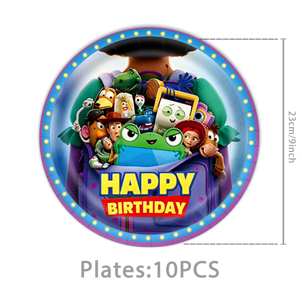 Kit Decoración Cumpleaños Toy Story 5 y Lilypad - Pancarta, Globos, Adornos para Tartas