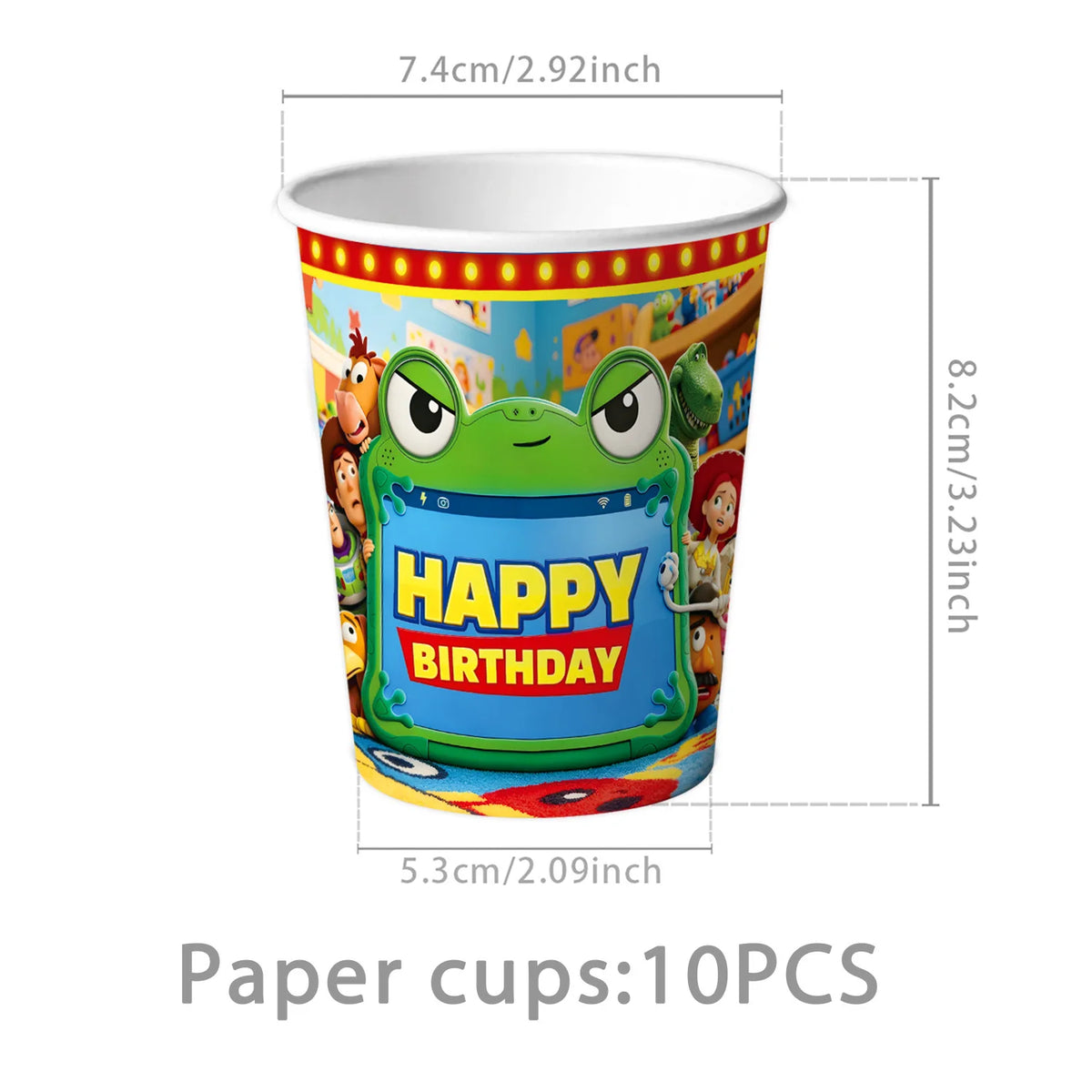 Kit Decoración Cumpleaños Toy Story 5 y Lilypad - Pancarta, Globos, Adornos para Tartas