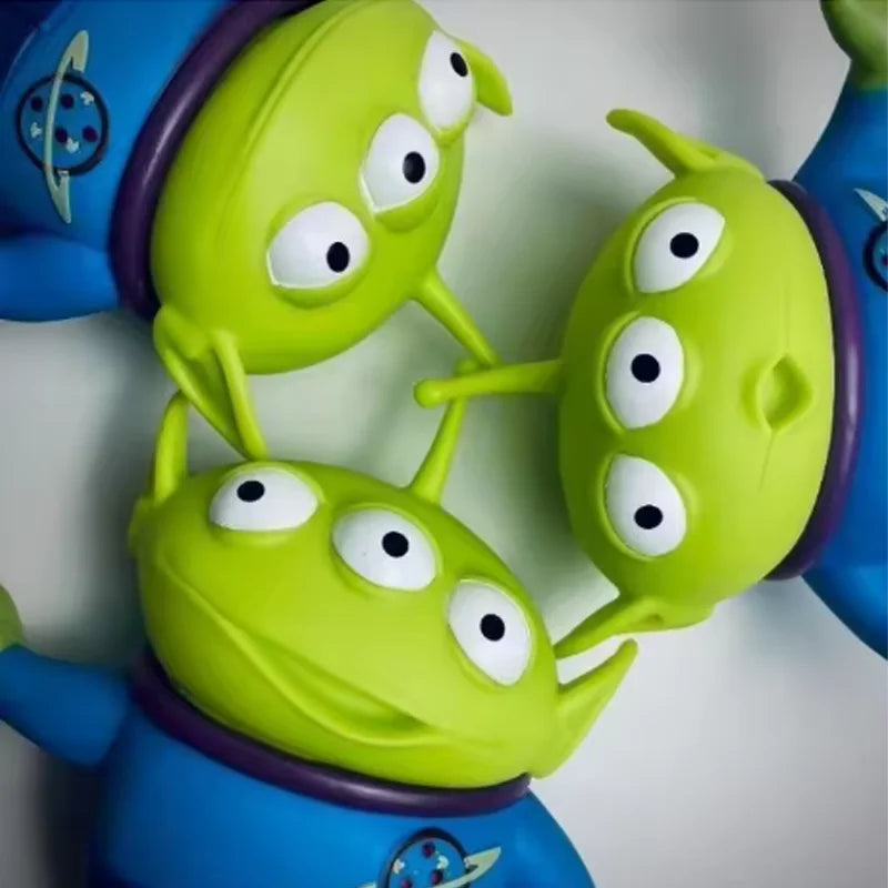 Alien-Figur – Trio Pizza Planet 15 cm