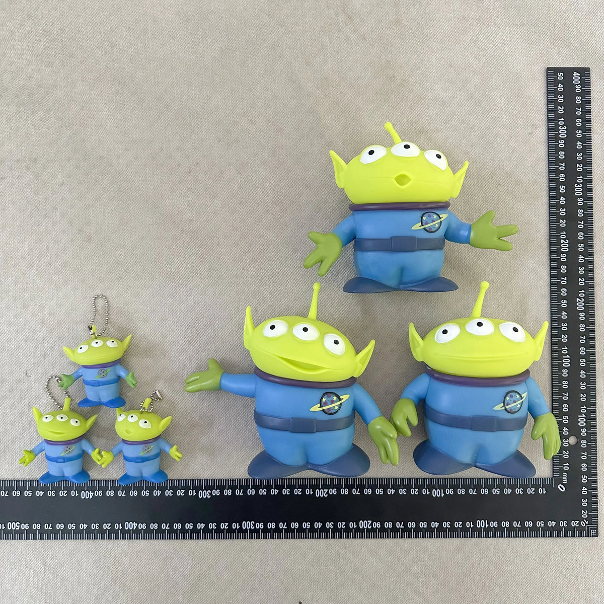 Alien-Figur – Trio Pizza Planet 15 cm