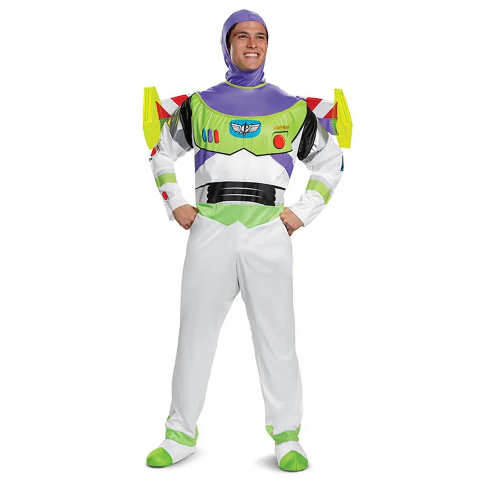 Buzz Lightyear Costume - Jetpack Adult Men's Full Suit