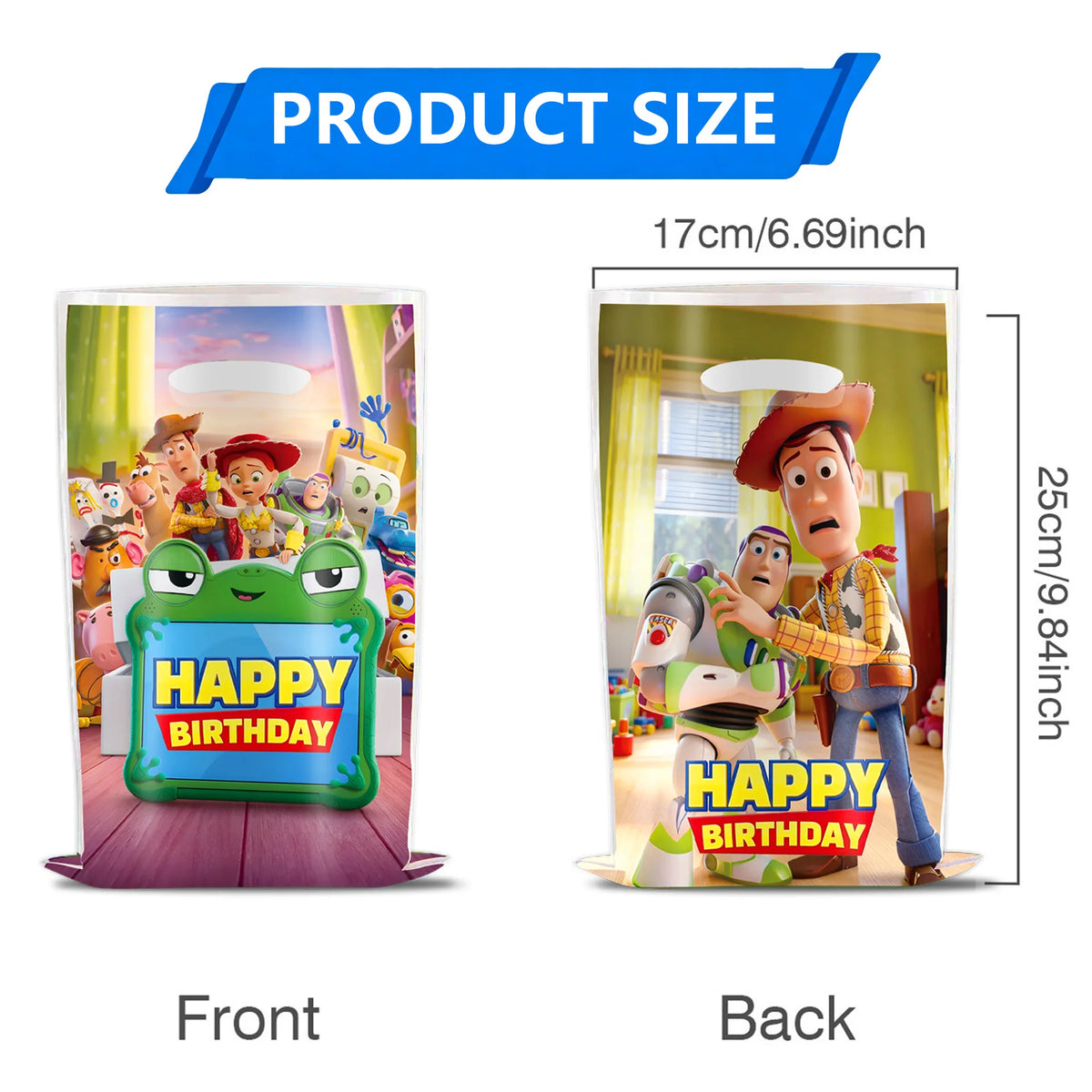 Kit Decoración Cumpleaños Toy Story 5 y Lilypad - Pancarta, Globos, Adornos para Tartas