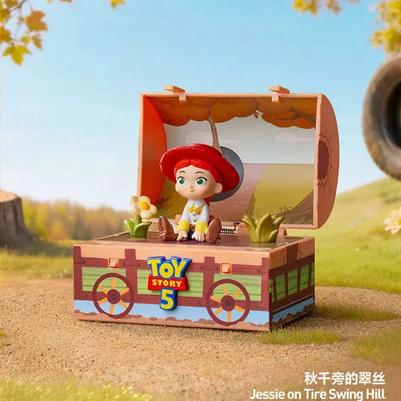 Figura de Jessie - Caja Sorpresa Escena Columpio de Neumático