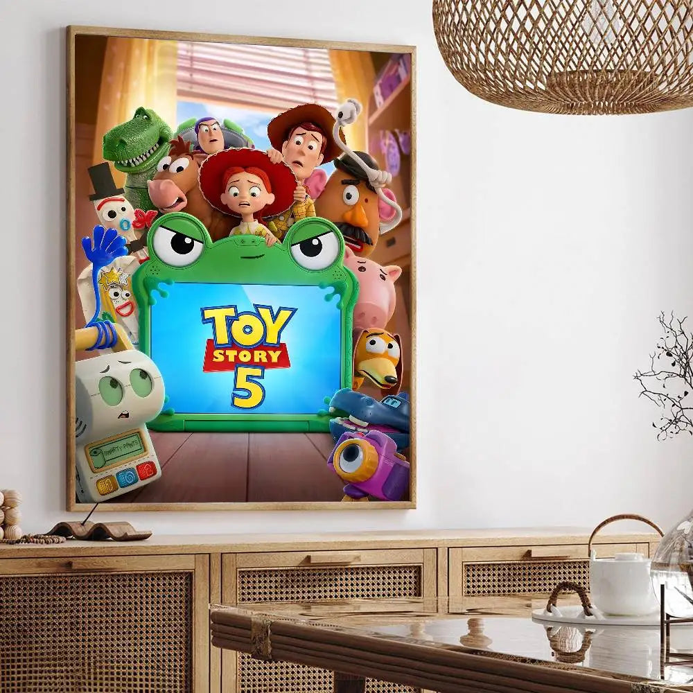 Toy Story 5 Wall Sticker - Curtain Room Scene
