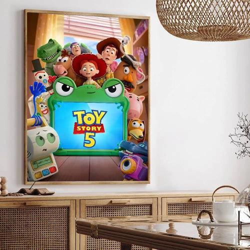 Toy Story 5 Wall Sticker - Curtain Room Scene