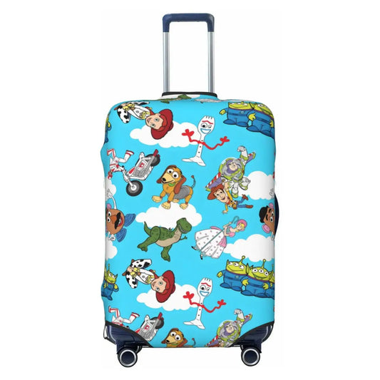 Valise Toy Story - Groupe Complet Fond Ciel Nuages