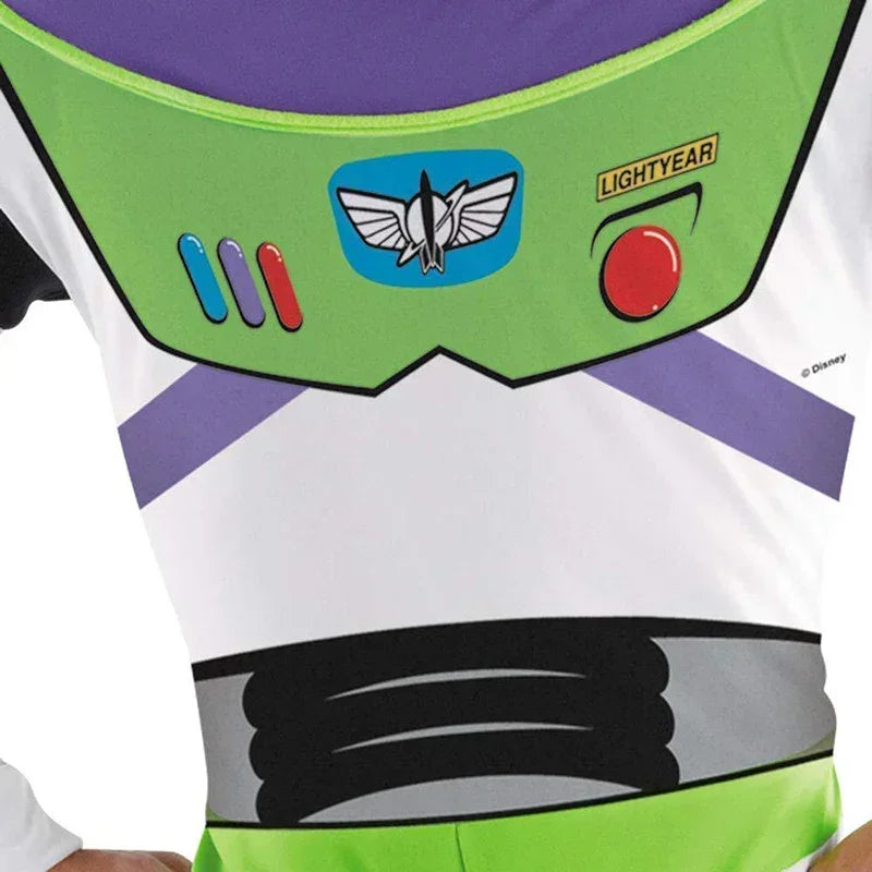 Buzz Lightyear Costume - Jetpack Adult Men's Full Suit