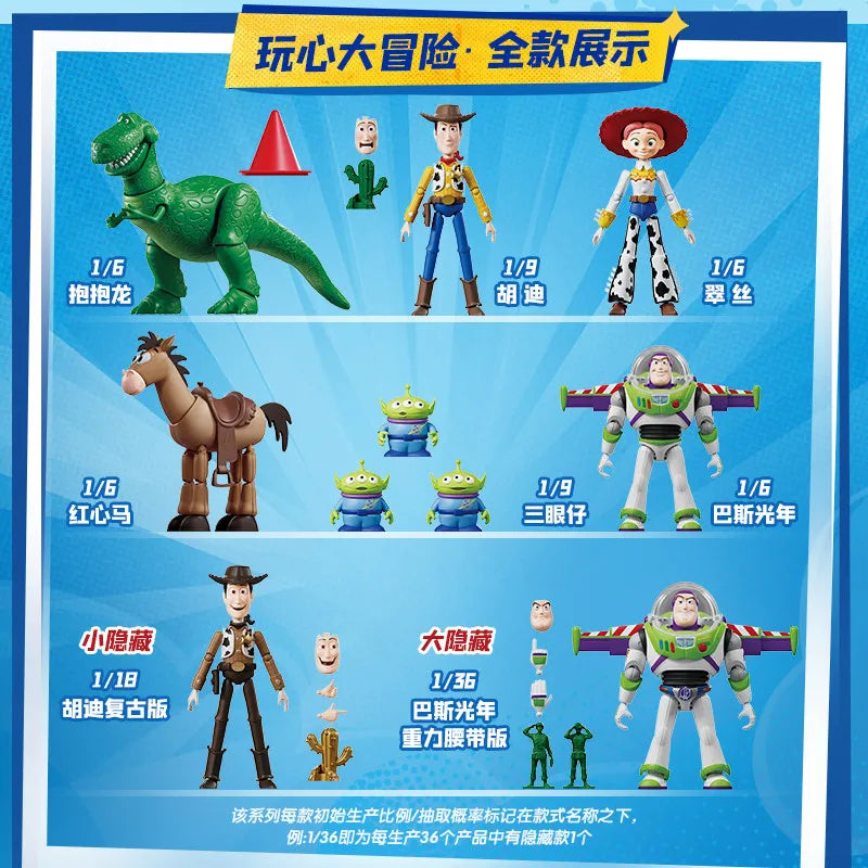 Toy Story Figure - Model Toy Story Action Kit Random Mystery Figure