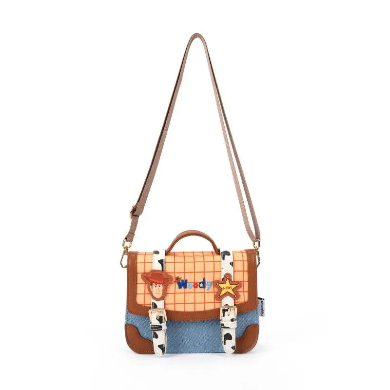Woody Crossbody Bag - Sheriff Star Embroidered Patch