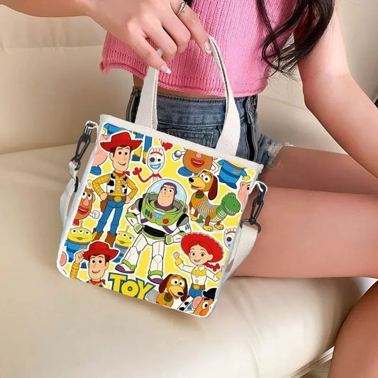 Toy Story Tragetasche – Woody Buzz Jessie Forky Full Band