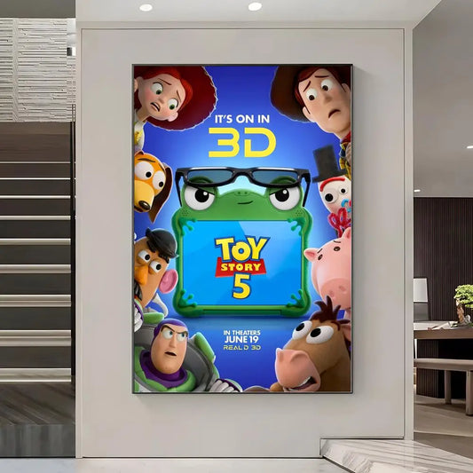 Toy Story 5 - 3D-Ausgabe-Poster (Glasses Band)
