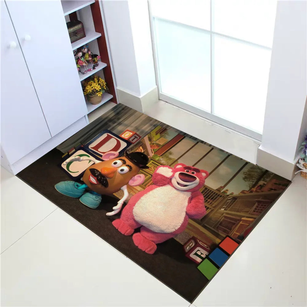 Lotso & Meneer Aardappelhoofd Tapijt - Alfabetspeelgoedscène