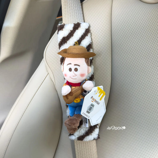 Woody Sicherheitsgurtabdeckung – gestreiftes Muster