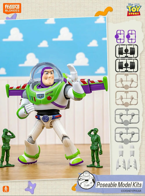 Buzz Lightyear - Genuine Elite Edition Series Figure with Little Soldiers