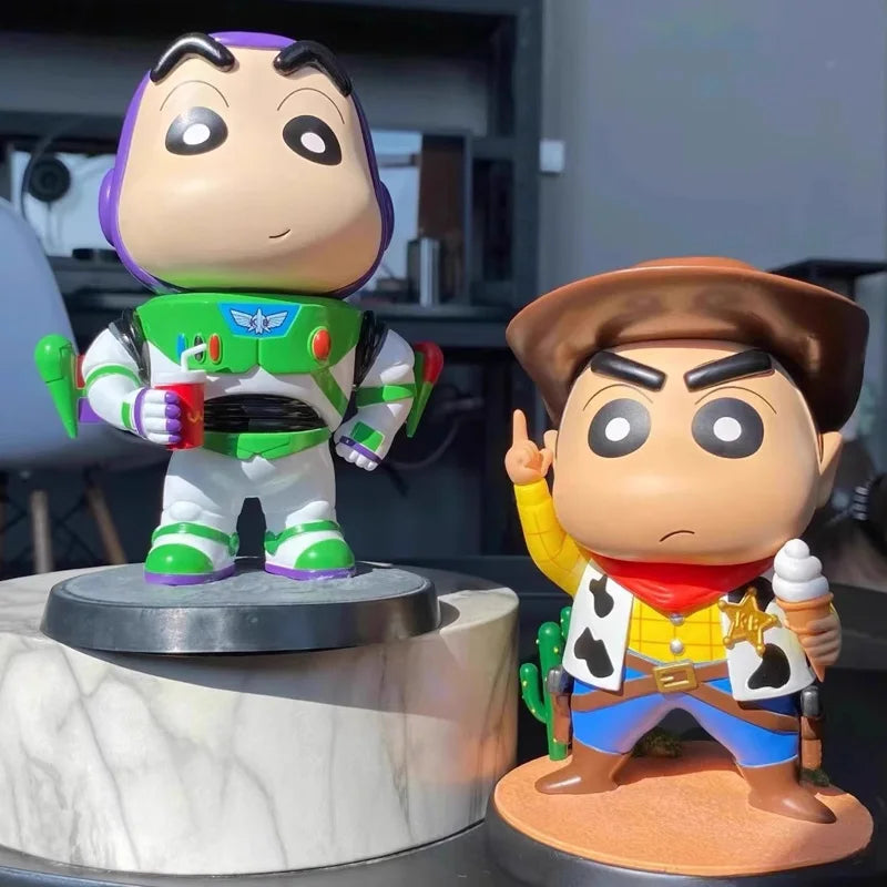 Woody Figurine - Shin Chan Cosplay Ice Cowboy Hat