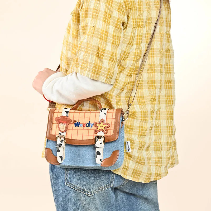 Sac Woody - Pochette Bandoulière avec Breloque Tête