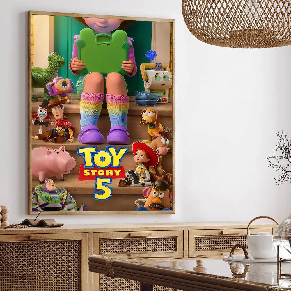 Sticker Murale Toy Story 5 - Scena della Scala