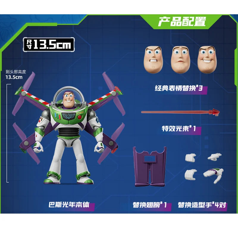 Buzz Lightyear Figur – Champion Class LED-Modellbausatz