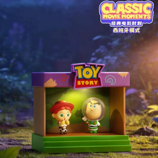 Statuetta di Jessie e Buzz Lightyear - Modalità Spagnolo