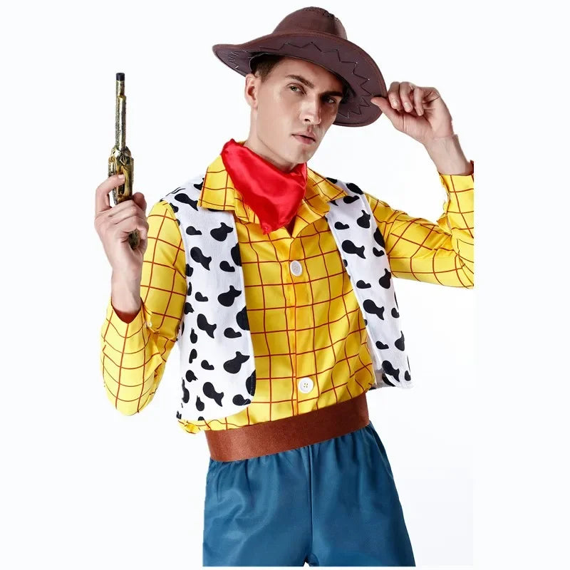 Woody Kostuum - Cowboyrok Set Dames Volwassen Versie