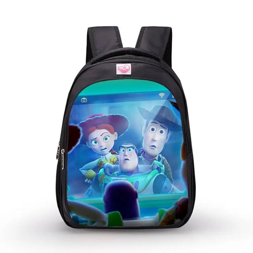 Toy Story Rucksack – Woody Jessie Buzz Video-Bildschirmeffekt