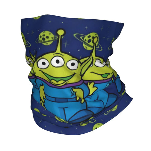 Alien Choker - Midnight Blue Planets Background Duo