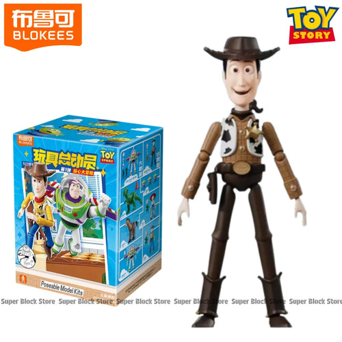Action Figure Woody - Kit Modello Articolato Toy Story (Figura Nascosta)