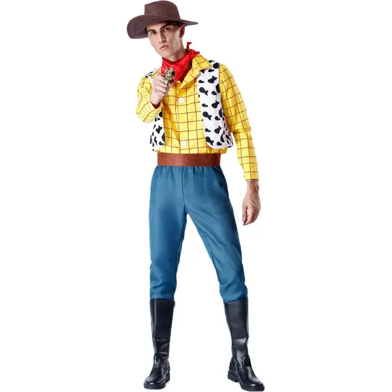 Woody Kostuum - Cowboyrok Set Dames Volwassen Versie