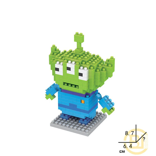 Figurine à Assembler Alien - Briques Mini Modèle