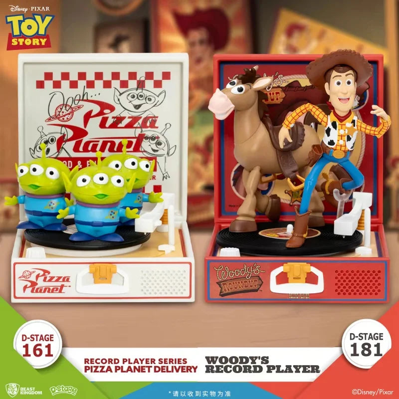 Woody and Pile Haarfiguur - D-Stage 181 Platenspeler