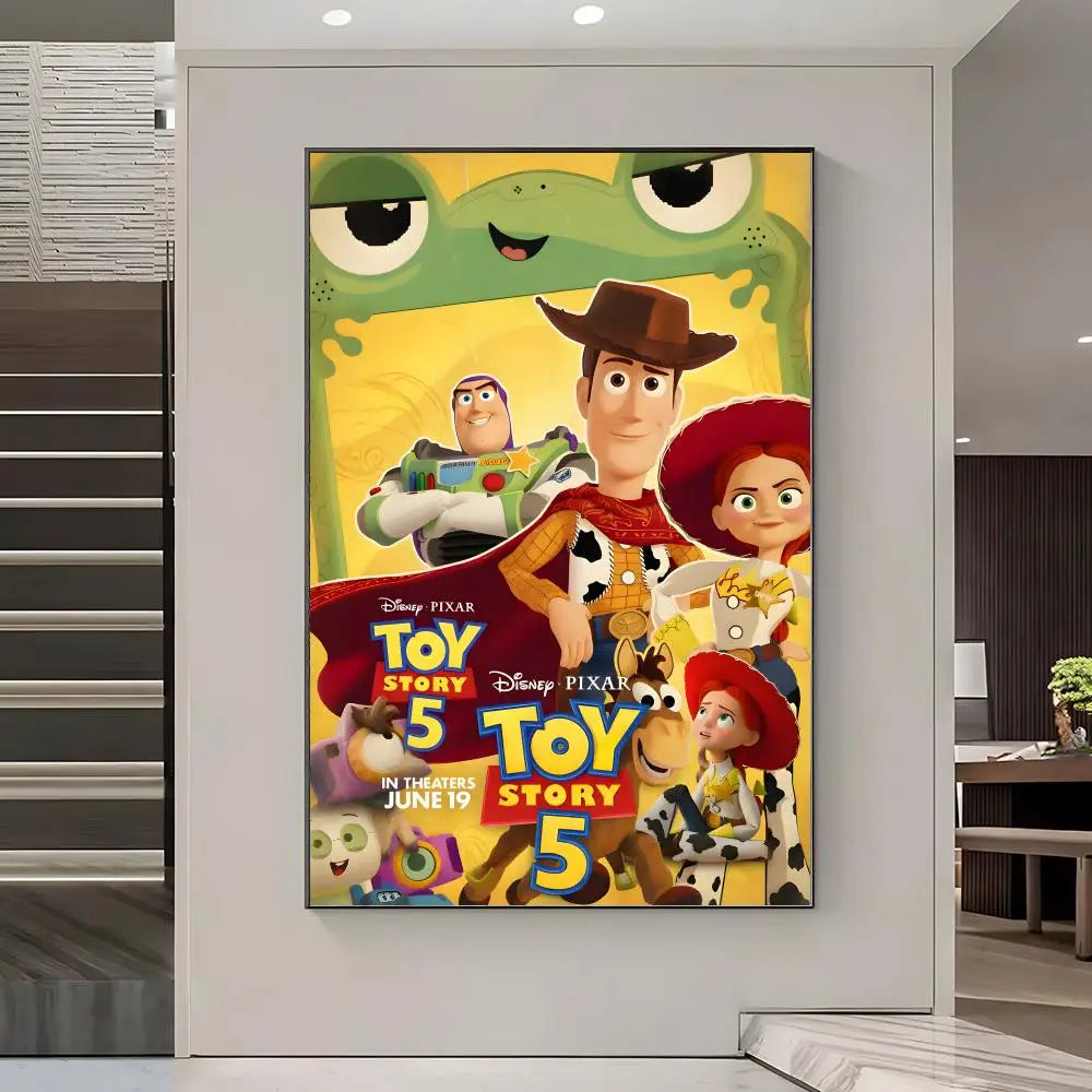 Toy Story 5 Poster – Offizielles Woody Buzz Jessie Poster