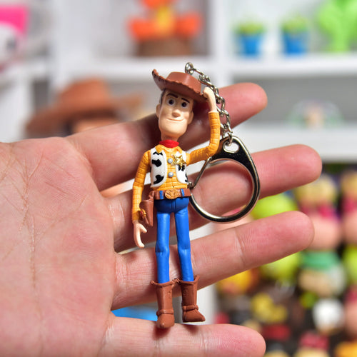 Drewniany breloczek – 7,5 cm figurka wisiorka