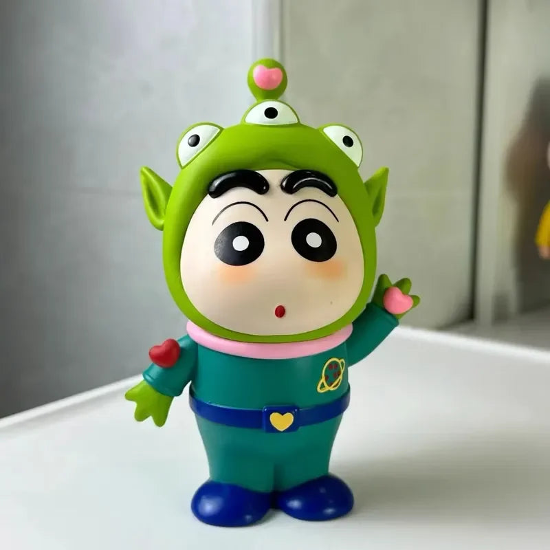 Alien Figure - Shin Chan Cosplay Jumpsuit Little Green Man