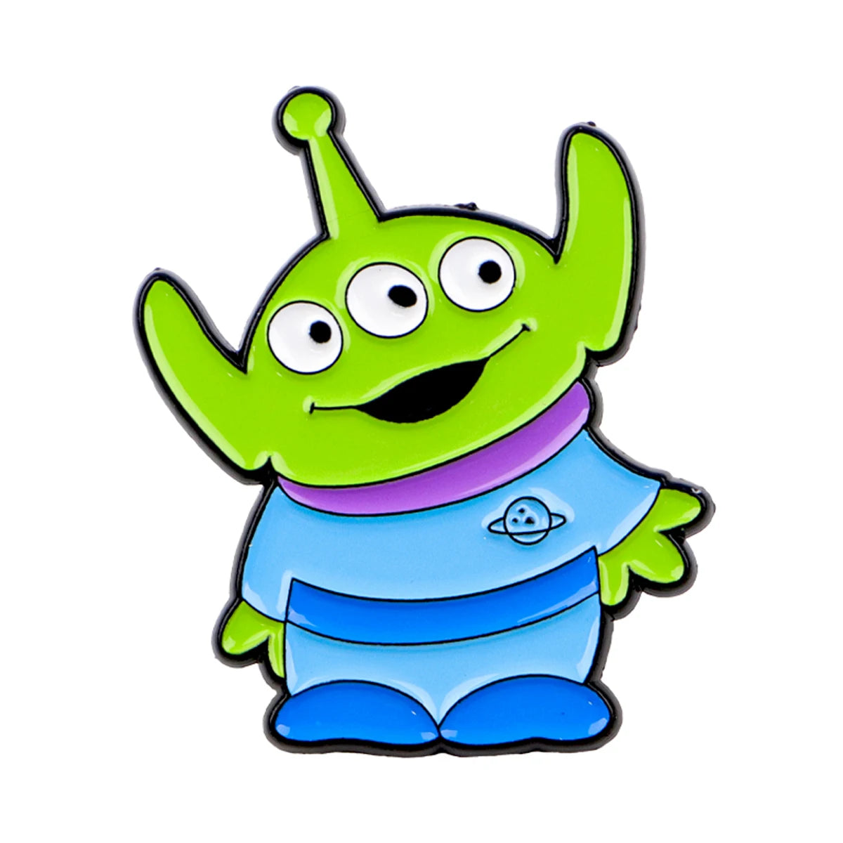 Alien-Pin – Stehender Arm erhoben