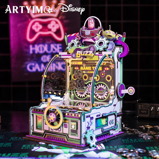 Buzz Lightyear Metal 3D Puzzle – Münzschieber-Assembler-Kit