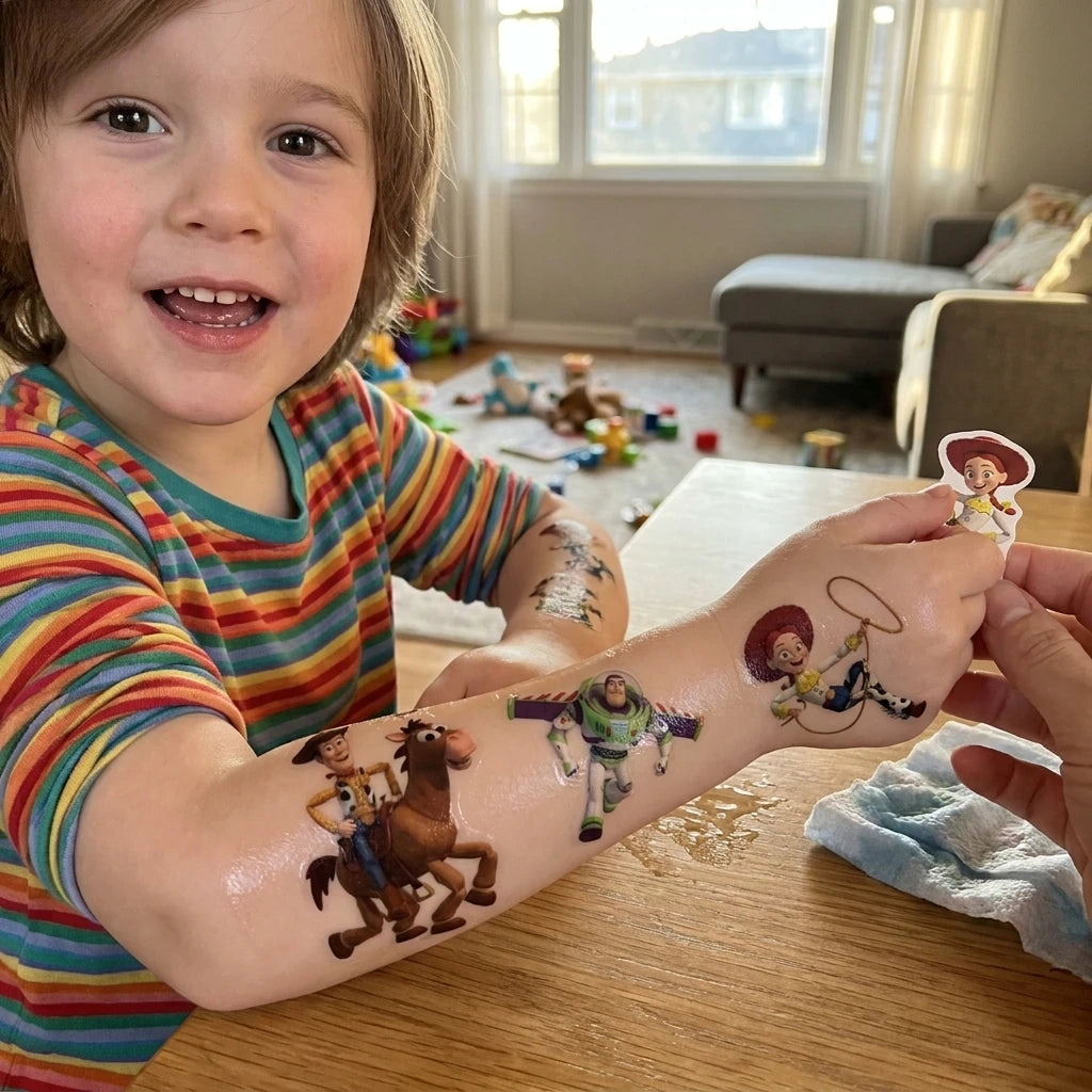 Tatouage Toy Story - Lot de 20 Stickers Multi-Personnages