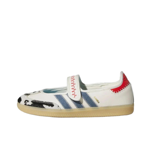 Zapatillas Adidas x Toy Story - Samba Mary Jane, estampado de vaca de Woody
