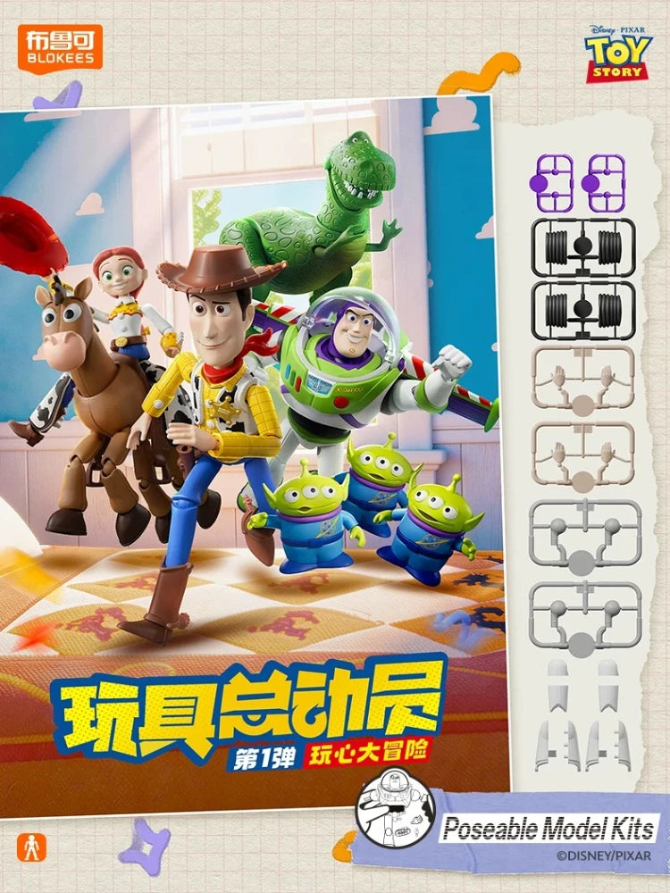 Toy Story Figure - Model Toy Story Action Kit Random Mystery Figure
