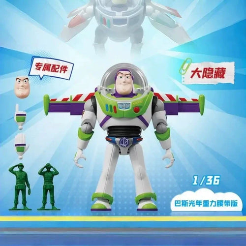 Buzz Lightyear Figur – Elite Series 1 Versteckte Figur mit kleinen Soldaten-Accessoires