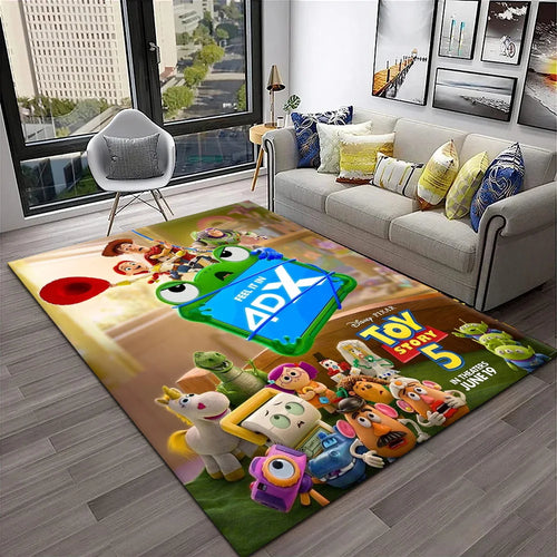 Alfombra de salón Toy Story 5 - Cartel 4DX Trixie y Lilypad