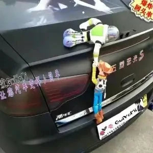 Woody und Buzz Lightyear-Figur – Auto-Hänge-Duo 35 cm