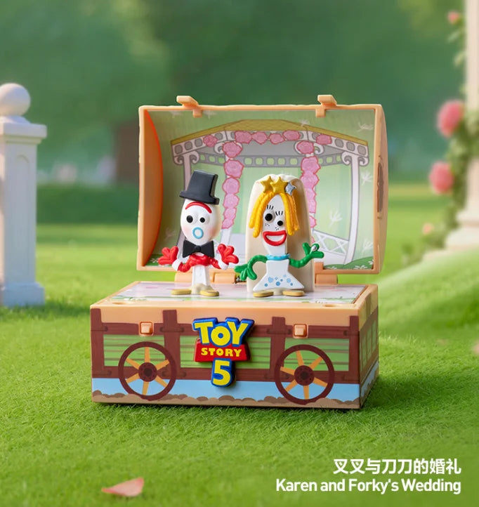 Toy Story 5 figurek - Karen Surprise Fork Wedding 3-częściowe