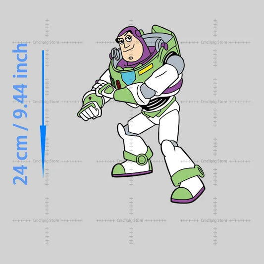 Buzz Lightyear Patch – Kampfhaltung