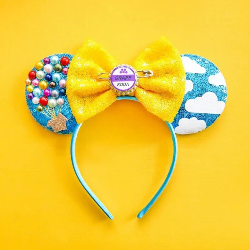 Diadema Toy Story - Siluetas de Woody y Buzz Lightyear Logo Azul